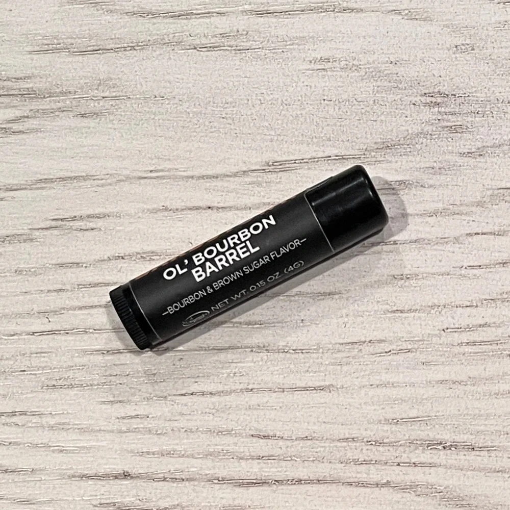 Seven (7) - Ol’ Bourbon Barrel Lip Balm - Bourbon & Brown Sugar Flavor (Sealed)